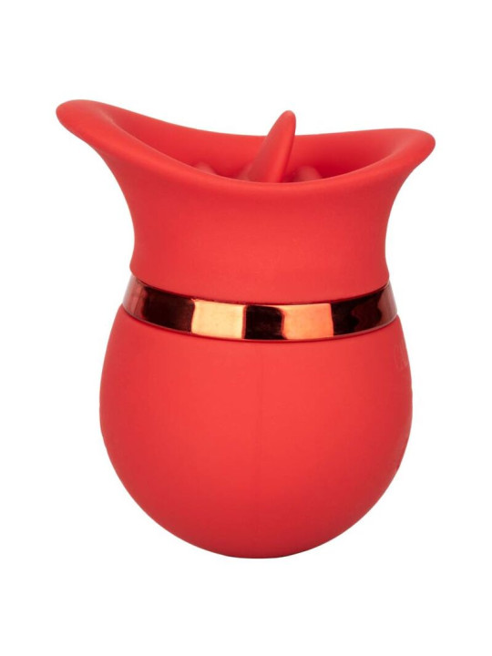 MASAJEADOR VIBRADOR LENGUA 12 MODOS SILICONA SEGURA DE LA MARCA CALEXOTICS