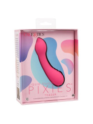 MASAJEADOR VIBRADOR PIXIES TEASER ROSA 10 VELOCIDADES DE LA MARCA CALEXOTICS
