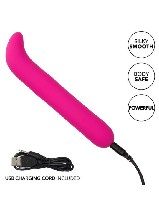 VIBRADOR G-SPOT SILICONA LÍQUIDA 10 VELOCIDADES DE LA MARCA CALEXOTICS