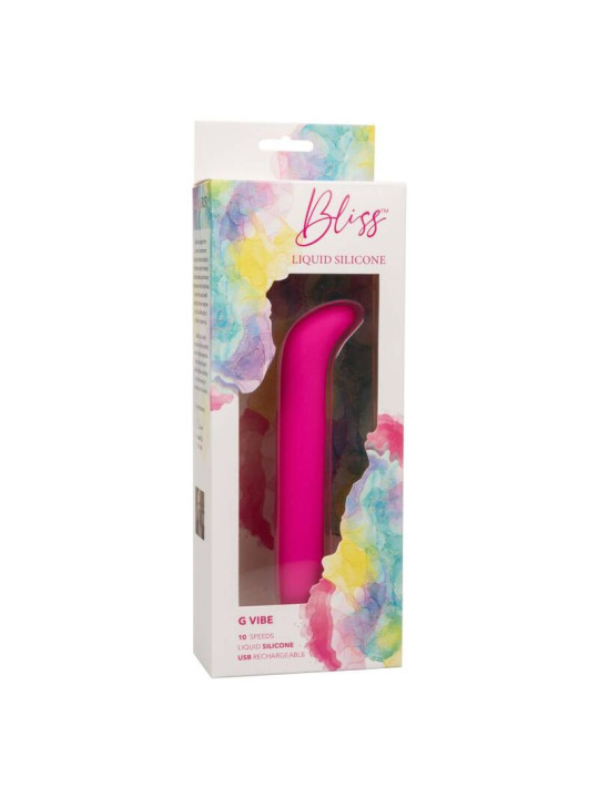 VIBRADOR G-SPOT SILICONA LÍQUIDA 10 VELOCIDADES DE LA MARCA CALEXOTICS