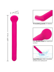 VIBRADOR CLITORAL SILICONA LÍQUIDA 10 VELOCIDADES DE LA MARCA CALEXOTICS