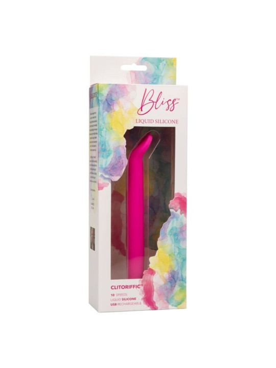 VIBRADOR CLITORAL SILICONA LÍQUIDA 10 VELOCIDADES DE LA MARCA CALEXOTICS