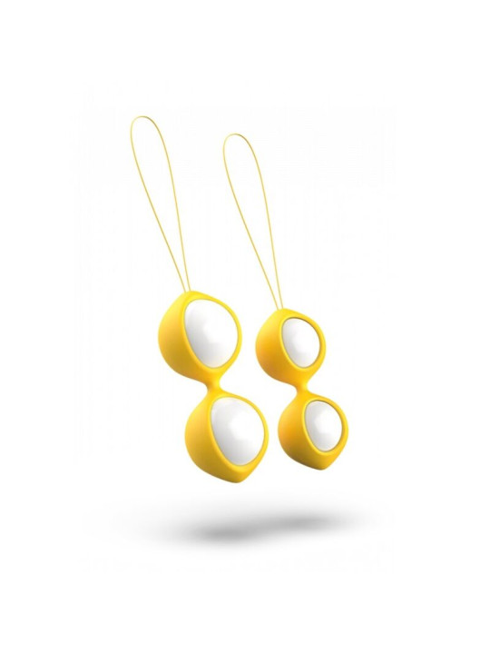 BOLAS KEGEL BFIT CLASSIC DORADO CON PESAS INTERCAMBIABLES DE LA MARCA B SWISH