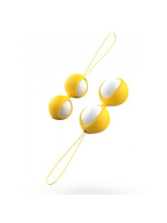 BOLAS KEGEL BFIT CLASSIC DORADO CON PESAS INTERCAMBIABLES DE LA MARCA B SWISH