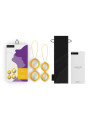 BOLAS KEGEL BFIT CLASSIC DORADO CON PESAS INTERCAMBIABLES DE LA MARCA B SWISH