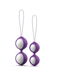 BOLAS KEGEL BFIT CLASSIC VIOLETA CON PESAS INTERCAMBIABLES DE LA MARCA B SWISH