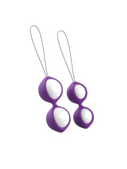 BOLAS KEGEL BFIT CLASSIC VIOLETA CON PESAS INTERCAMBIABLES DE LA MARCA B SWISH
