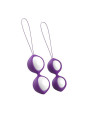 BOLAS KEGEL BFIT CLASSIC VIOLETA CON PESAS INTERCAMBIABLES DE LA MARCA B SWISH