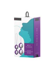 BOLAS KEGEL BFIT CLASSIC VIOLETA CON PESAS INTERCAMBIABLES DE LA MARCA B SWISH