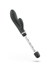 VIBRADOR CLÁSICO SILICONA NEGRO 5 FUNCIONES DE LA MARCA B SWISH