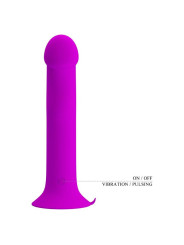 MURRAY VIBRADOR Y ESTIMULADOR PUNTO G MORADO DE LA MARCA PRETTY LOVE FLIRTATION