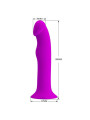 MURRAY VIBRADOR Y ESTIMULADOR PUNTO G MORADO DE LA MARCA PRETTY LOVE FLIRTATION