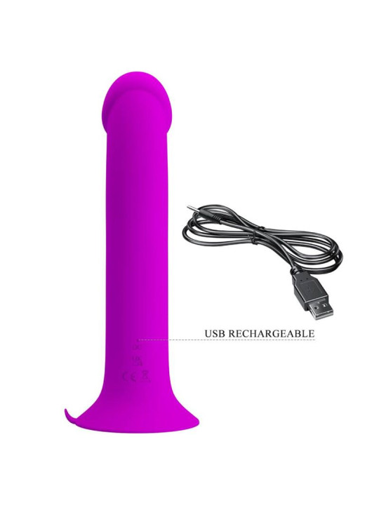 MURRAY VIBRADOR Y ESTIMULADOR PUNTO G MORADO DE LA MARCA PRETTY LOVE FLIRTATION