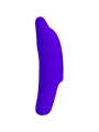 VIBRADOR DE DEDO 10 FUNCIONES SILICONA AZUL OSCURO DE LA MARCA PRETTY LOVE