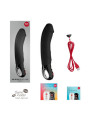 VIBRADOR BIG BOSS NEGRO FLEXIFUN SILICONA SEGURA DE LA MARCA FUN FACTORY