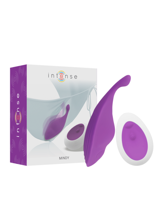 PANTY VIBRADOR CONTROL REMOTO INTENSE™ MORADO DE LA MARCA INTENSE FUN