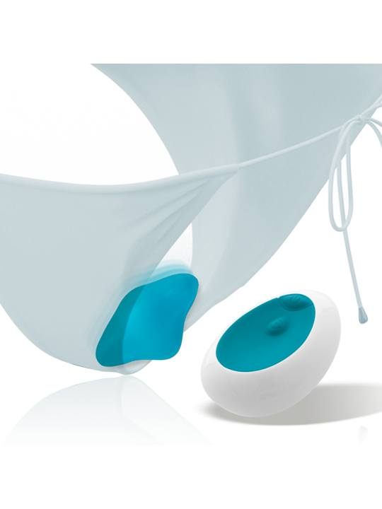 PANTY VIBRADOR CONTROL REMOTO AZUL INTENSE™ DE LA MARCA INTENSE FUN