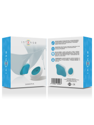 PANTY VIBRADOR CONTROL REMOTO AZUL INTENSE™ DE LA MARCA INTENSE FUN
