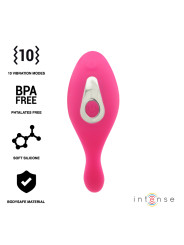 VIBRADOR PANTY CONTROL REMOTO ROSA INTENSE™ DE LA MARCA INTENSE FUN