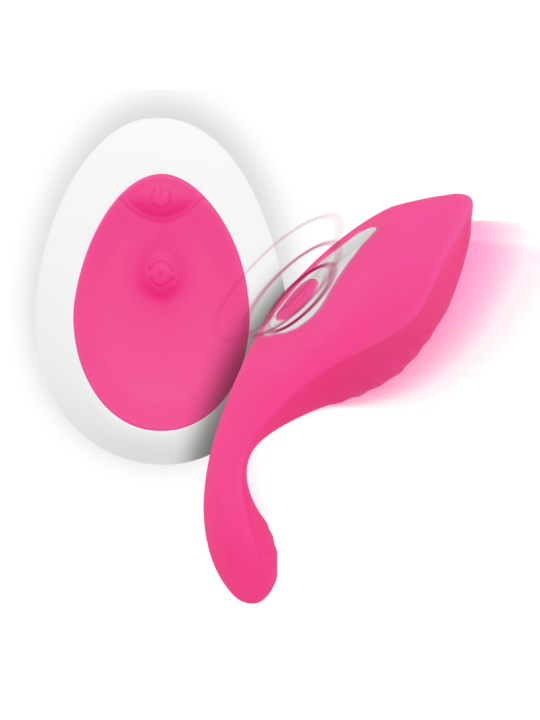 VIBRADOR PANTY CONTROL REMOTO ROSA INTENSE™ DE LA MARCA INTENSE FUN