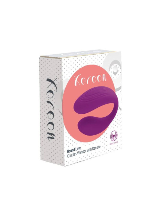 VIBRADOR PARA PAREJAS BOUND LOVE CON MANDO A DISTANCIA DE LA MARCA XOCOON