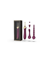 MASAJEADOR VIBRADOR BESS 2 CON CALENTAMIENTO Y PERLAS ANALES DE LA MARCA ZALO