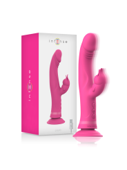 VIBRADOR RABBIT JULIO SILICONA ROSA 30 MODOS DE LA MARCA INTENSE FUN