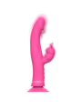 VIBRADOR RABBIT JULIO SILICONA ROSA 30 MODOS DE LA MARCA INTENSE FUN