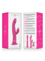 VIBRADOR RABBIT JULIO SILICONA ROSA 30 MODOS DE LA MARCA INTENSE FUN