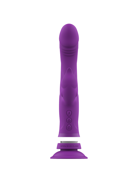 VIBRADOR RABBIT TRIPLE MOTOR SILICONA 30 MODOS CASANOVA DE LA MARCA INTENSE FUN