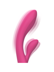 VIBRADOR RABBIT DOBLE ESTIMULACIÓN SILICONA ROSA LUIGI DE LA MARCA INTENSE FUN