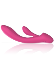 VIBRADOR RABBIT DOBLE ESTIMULACIÓN SILICONA ROSA LUIGI DE LA MARCA INTENSE FUN