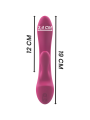 VIBRADOR RABBIT DOBLE ESTIMULACIÓN SILICONA ROSA LUIGI DE LA MARCA INTENSE FUN