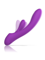 VIBRADOR RABBIT DOBLE ESTIMULACIÓN SILICONA LIQUIDA DE LA MARCA INTENSE FUN
