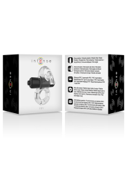 ANILLO VIBRADOR RABBIT PARA PAREJAS Y SOLITARIOS DE LA MARCA INTENSE COUPLES TOYS