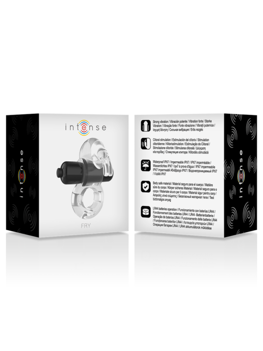 ANILLO VIBRADOR RABBIT PARA PAREJAS Y SOLITARIOS DE LA MARCA INTENSE COUPLES TOYS