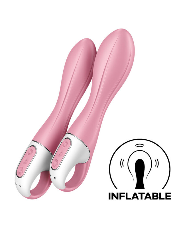 VIBRADOR INFLABLE SATISFYER AIR PUMP 2 ROSA DE LA MARCA SATISFYER VIBRATOR