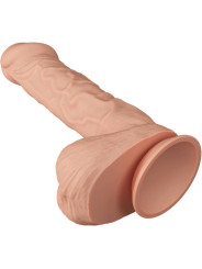 DILDO REALISTA 26 CM CON VENTOSA FLEXIBLE Y TEXTURA NATURAL DE LA MARCA BAILE DILDOS