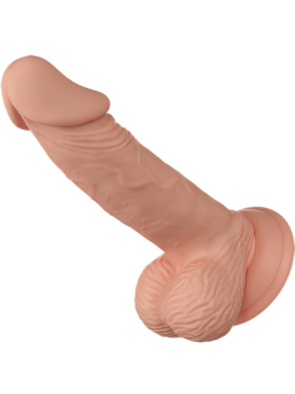 DILDO REALISTA FLEXIBLE 19.4 CM CON BASE DE SUCCIÓN DE LA MARCA BAILE DILDOS