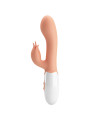 VIBRADOR BLOODY MARY CON ESTIMULADOR CLITORIS Y PUNTO G DE LA MARCA PRETTY LOVE