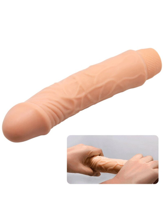 VIBRADOR REALISTICO BARBARA 20 CM CON VIBRACIONES DE LA MARCA BAILE VIBRATORS