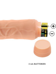 VIBRADOR REALISTICO BARBARA 20 CM CON VIBRACIONES DE LA MARCA BAILE VIBRATORS