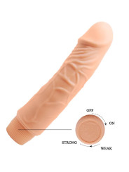 VIBRADOR REALISTICO BARBARA 20 CM CON VIBRACIONES DE LA MARCA BAILE VIBRATORS