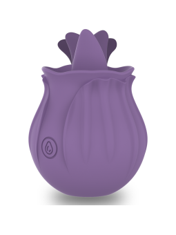 VIBRADOR VIOLET ESTIMULADOR CLÍTORIS SILICONA DE LA MARCA INTENSE FUN