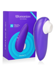 STARLET 3 ESTIMULADOR CLITORAL IMPERMEABLE USB DE LA MARCA WOMANIZER