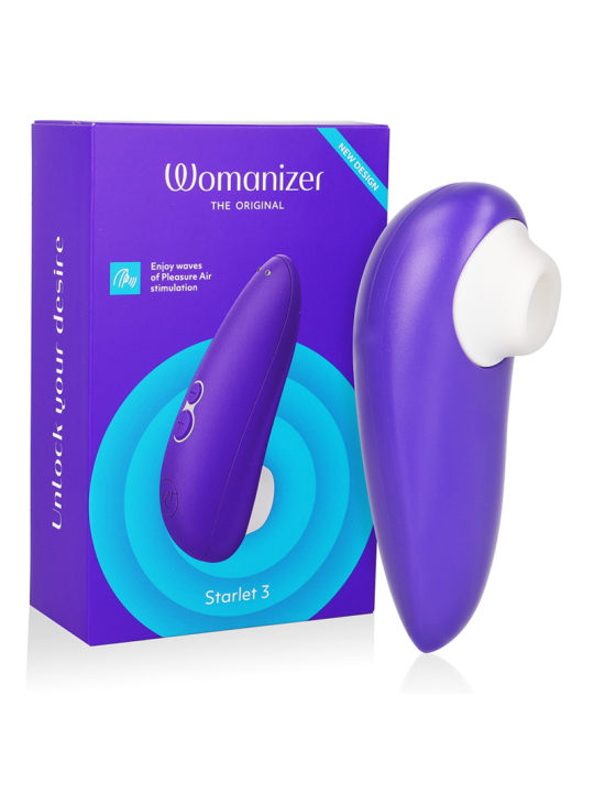 STARLET 3 ESTIMULADOR CLITORAL IMPERMEABLE USB DE LA MARCA WOMANIZER