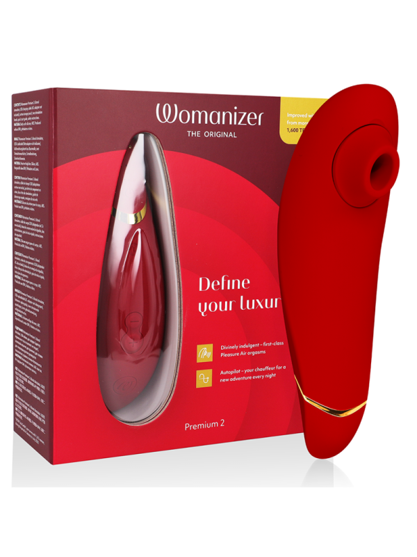 ESTIMULADOR CLITORIS WOMANIZER PREMIUM 2 BURDEOS DE LA MARCA WOMANIZER