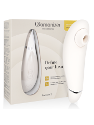 ESTIMULADOR CLITORIS WOMANIZER PREMIUM 2 GRIS DE LA MARCA WOMANIZER