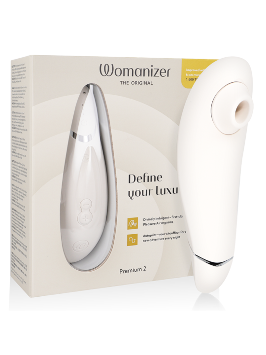 ESTIMULADOR CLITORIS WOMANIZER PREMIUM 2 GRIS DE LA MARCA WOMANIZER