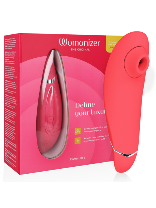 ESTIMULADOR CLITORIS WOMANIZER PREMIUM 2 FRAMBUESA DE LA MARCA WOMANIZER